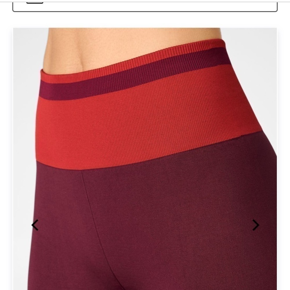 Fabletics High-Waisted Seamless Stripe‎ 7/8